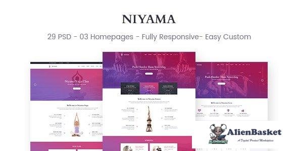 33756 Niyama - Multipurpose Yoga & Gym, Dance HTML5 And Bootstrap Templates 