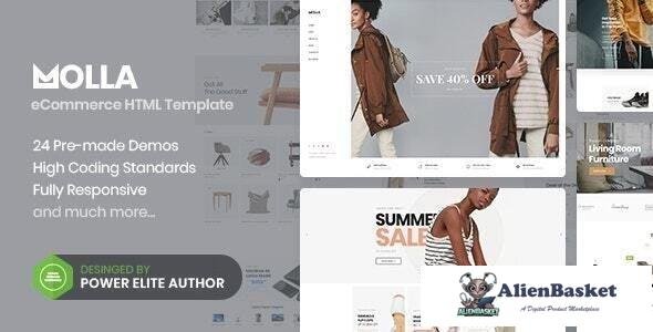 33800 Molla - eCommerce HTML5 Template 
