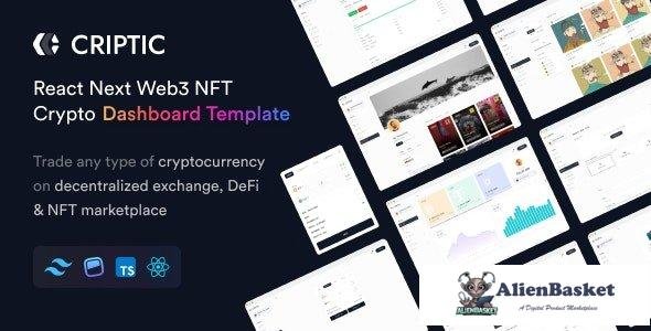 34022 Criptic v1.5.0 - React Next Web3 NFT Crypto Dashboard 