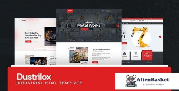 33821 Dustrilox - Factory & Industry HTML5 Template 