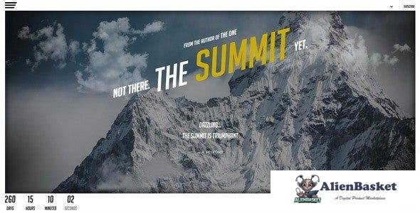 33826 The Summit - Responsive Coming Soon Page 