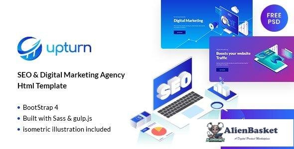 33836 Upturn - SEO And Digital Marketing Agency Html Template 