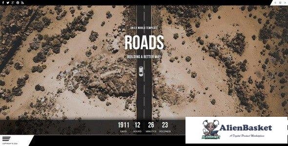 33861 Roads - Responsive Coming Soon Page 