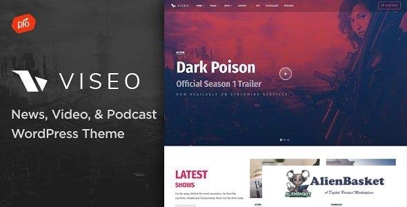 33868 Viseo v3.8 - News, Video, & Podcast Theme 