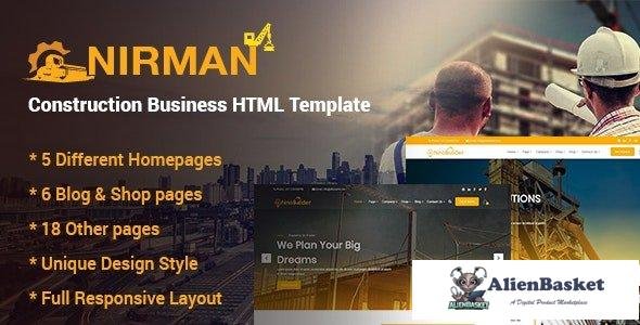 33905 Nirman - Construction Business HTML Template 