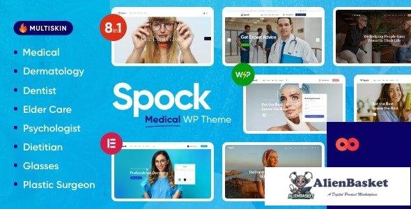 33923 Spock v1.0 - Medical Elementor Multi-skin WordPress Theme 