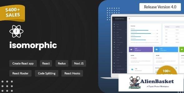 33939 Isomorphic v4.0.1 - React Admin Template with Redux 