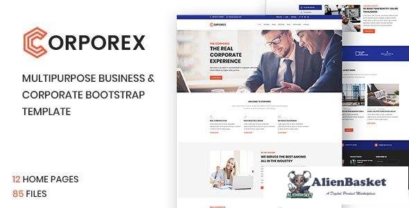 34041 Corporex - Multipurpose Business & Corporate Bootstrap html Website Template 