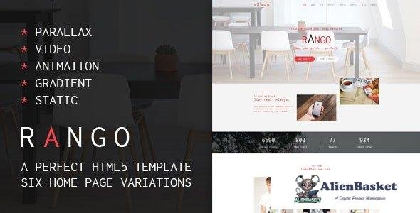 34056 Rango Web Agency v1.0 - Multipurpose HTML5 Template 