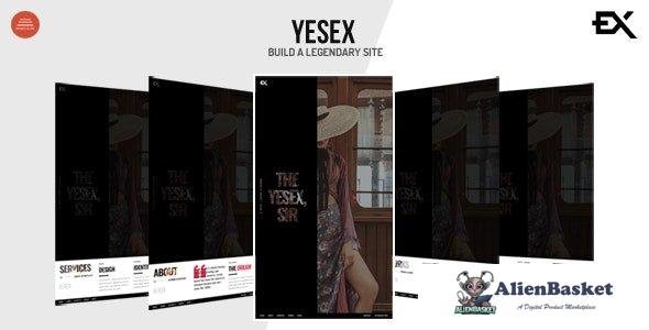 34094 Yesex - Creative One Page Portfolio Template 