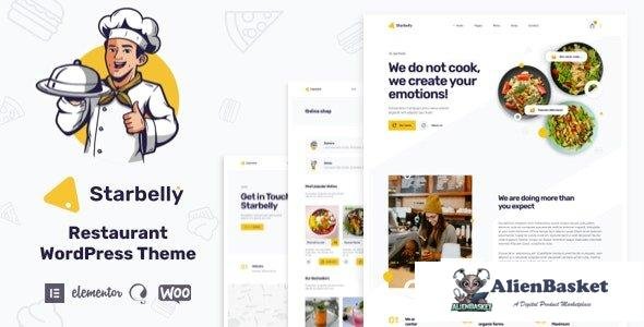 41536 Starbelly v1.3.2 - Restaurant WordPress Theme 