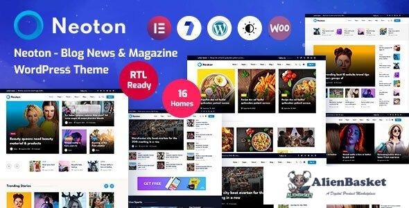 34120 Neoton v1.0.1 - News Magazine WordPress Theme 