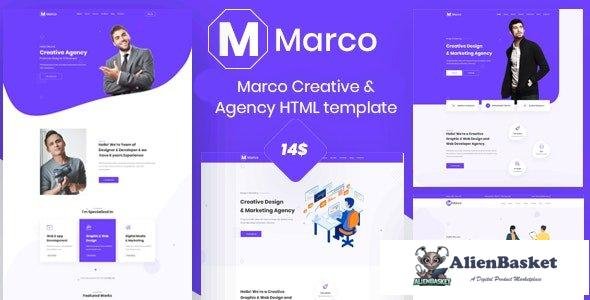 34164 Marco - Creative & digital Agency Html Template 