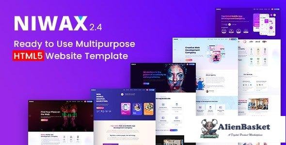 34186 Niwax v2.4 - Creative Agency & Portfolio HTML Template 