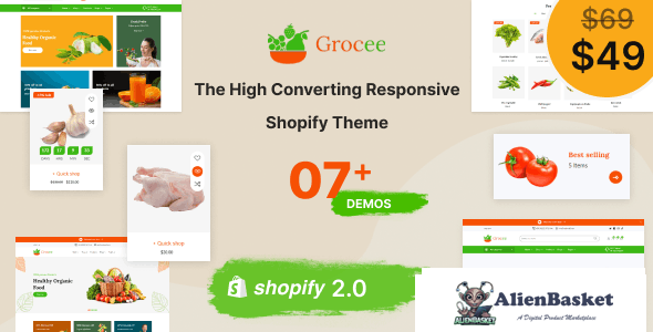 34205 Grocee v1.1.0 - Multipurpose Shopify Theme OS 2.0 