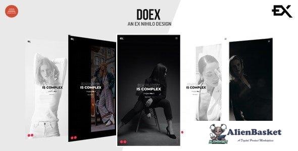 34206 Doex v1.3 - Creative Portfolio Template 