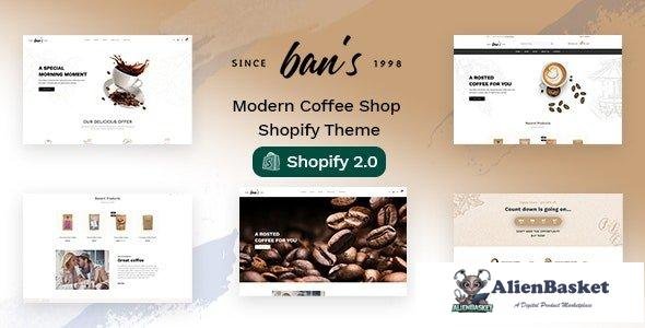 34258 Bans v1.0.2 - Coffee Store Shopify 2.0 Theme 