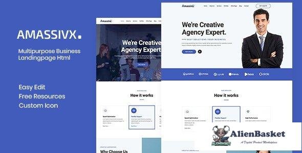 34260 Amassivx – Multipurpose Business Landingpage Html 