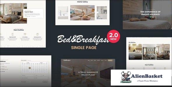 34257 Bed & Breakfast v2.0 - Responsive Single Page 