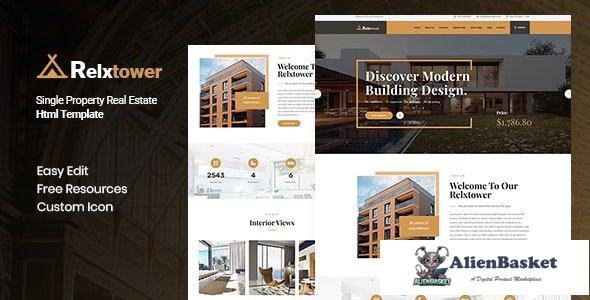 34312 Relxtower - Single Property Real Estate HTML Template 