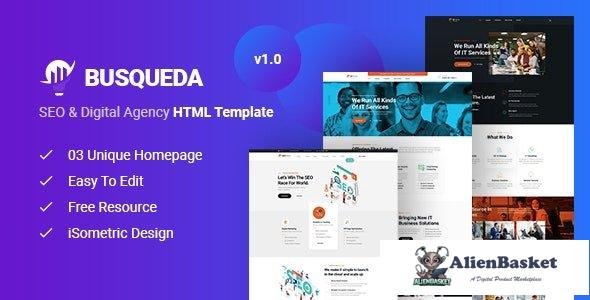 34317 Busqueda - SEO & Digital Agency HTML Template 