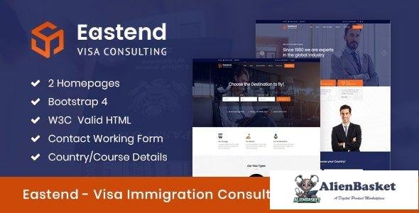 34377 Eastend - Immigration Visa Consulting HTML Template 