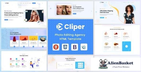 34378 Cliper - Image Editing Agency HTML Template 