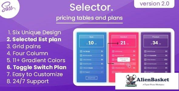 34408 Selector v2.0 - Pricing Tables and Plans 