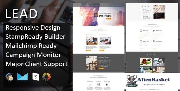 34464 LEAD - Multipurpose Responsive Email Template + Stampready Builder 