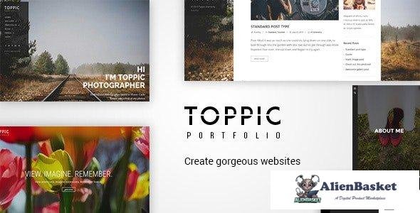 34467 TopPic v4.1.5 - Portfolio Photography Theme 