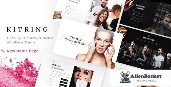 34534 Kitring v2.8 - A Beauty & Hair Salon WordPress Theme 