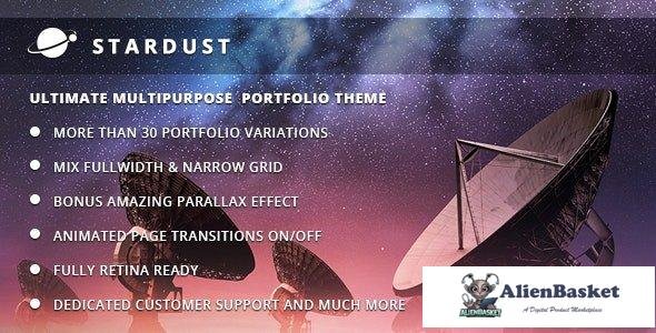 34549 Stardust v3.1 - Multi-Purpose Portfolio WordPress Theme 