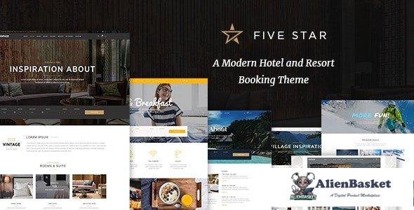 34592 FiveStar v1.7 - Hotel Booking Theme 