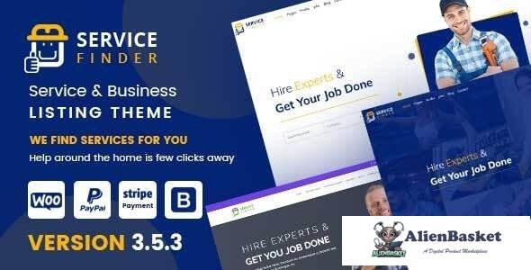 34649 Service Finder v3.5.3 - Provider and Business Listing Theme 