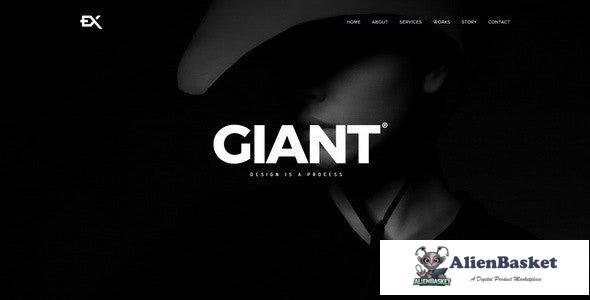 34674 Giant v1.0 - Responsive Coming Soon Page 