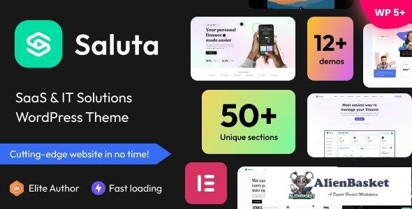 34725 Saluta v1.05 - SaaS & IT Solutions WordPress Theme 