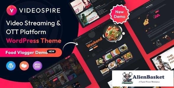 39750 Videospire v1.0.5 - Video Blog/Vlog Streaming & OTT Platform WordPress Theme 