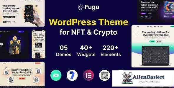 34808 Fugu v1.0.4 - NFT & Crypto WordPress Theme 