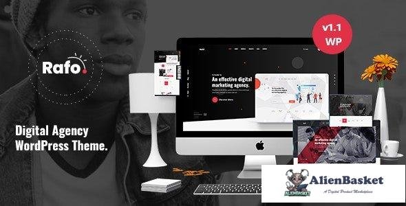 34830 Rafo v1.1 - Digital Agency WordPress Theme 