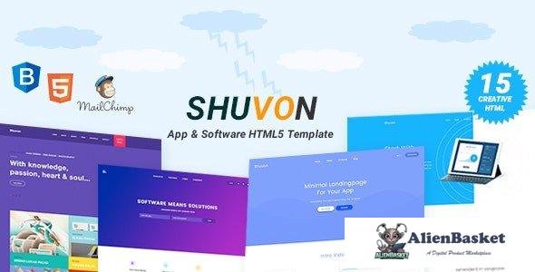 34841 Shuvon - App & Software Multipurpose Marketing Landing Page Template 