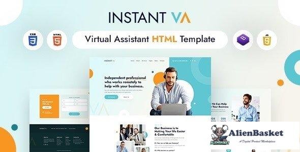 34845 Instant VA v1.0 - Virtual Assistant HTML Template 