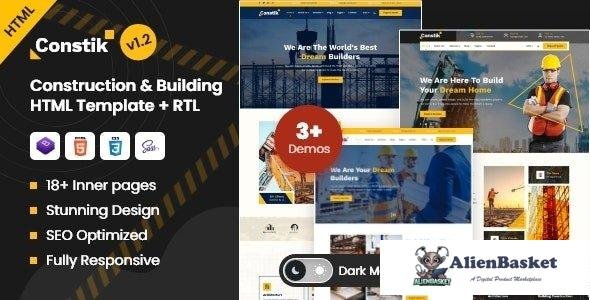 34859 Constik v1.2 - Real Estate Construction & Building Company HTML Template 