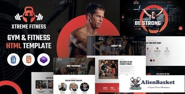 34872 Xtreme Fitness - HTML Template 