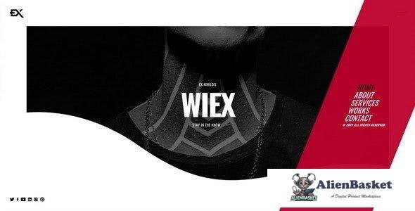 34903 Wiex - Personal Portfolio Template 