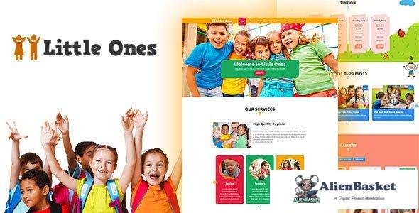 34906 Little Ones - One Page Children/Daycare WordPress Theme - 12 December 2022 