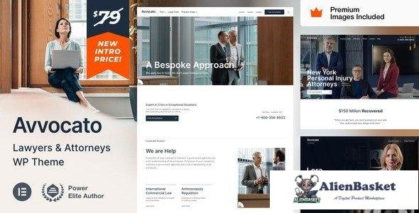 34912 Avvocato v1.0 - Lawyer & Attorney WordPress Theme 