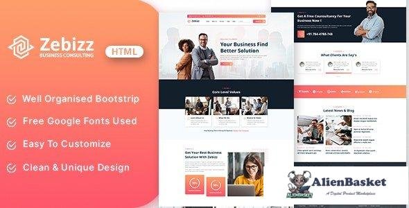34932 Zebizz - Business Consulting HTML Template 