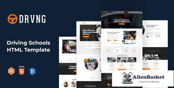 34963 DRVNG - Driving School HTML Template 