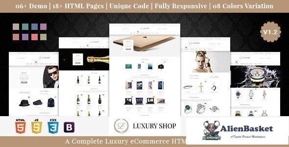 34962 Luxury Shop eCommerce HTML Template v1.2 