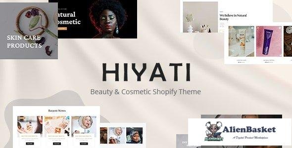 34987 Hiyati - Beauty & Cosmetics Shopify Theme 